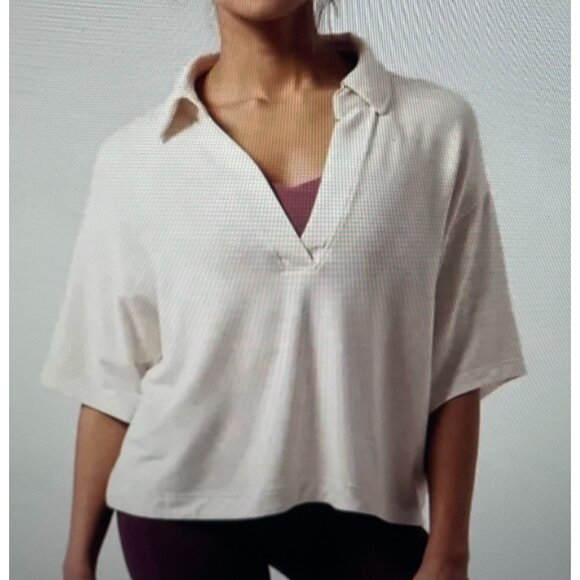 Athleta Womens Westwood Sweatshirt Tee 3XLight Heather Gray Modal Blend Relaxed - Picture 2 of 12